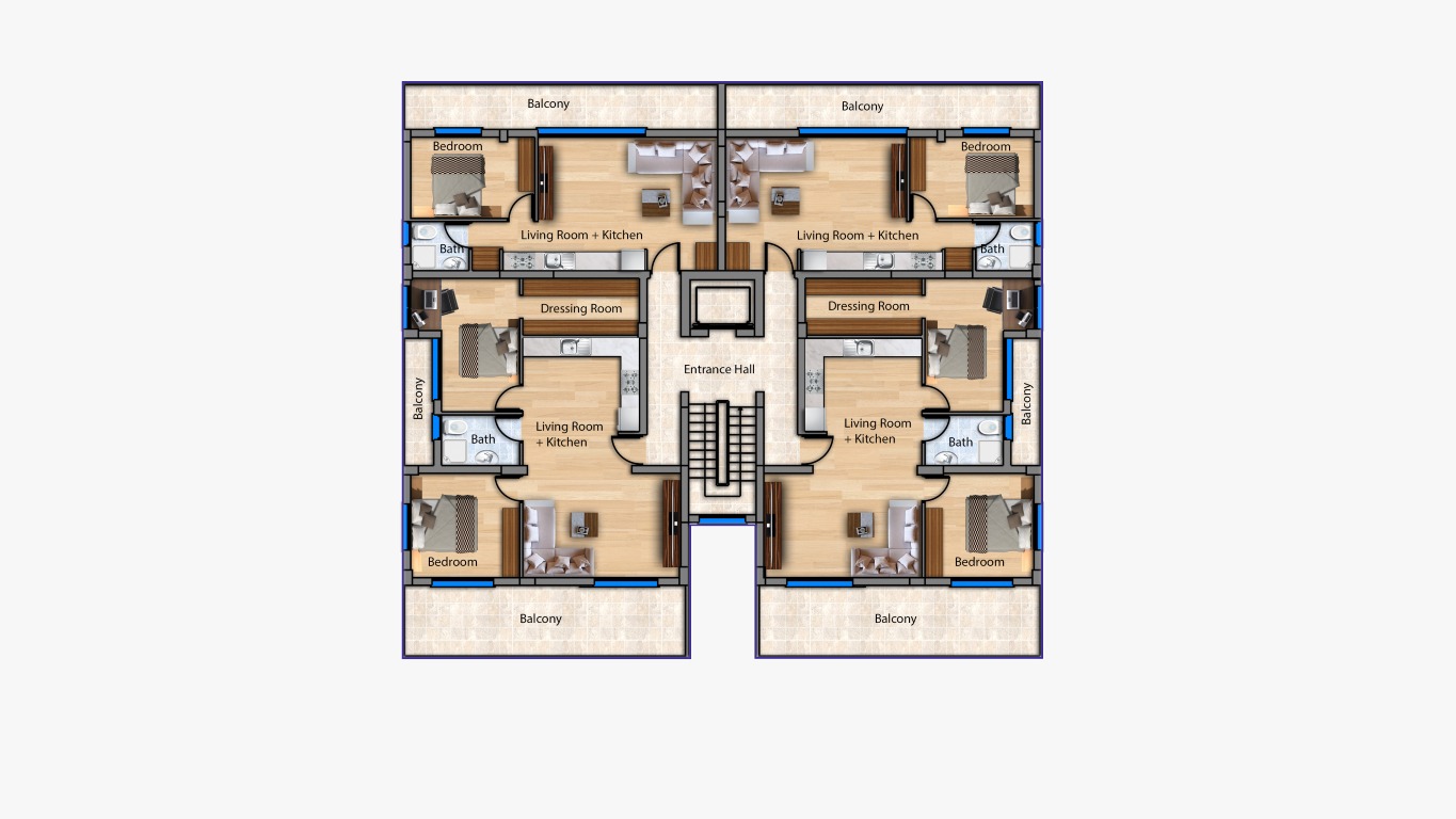 <i class='fa fa-bed text-success'></i>  <i class='fa fa-align-justify text-success'></i> M2 <i class='fa fa-home text-success'></i> 