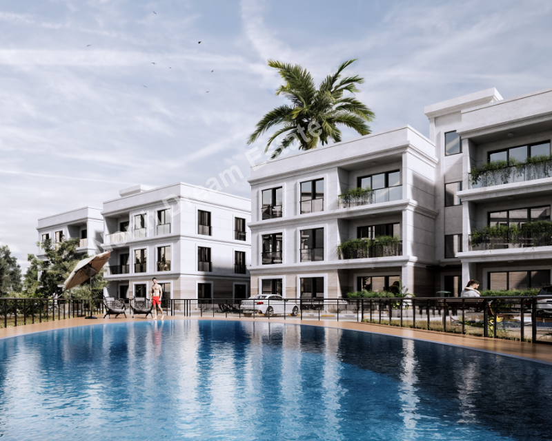 GAZİMAĞUSA MARAŞ SATILIK PROJE AŞAMASINDA 3+1 DAİRELER